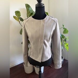 White House Black Market Light Grey Blazer